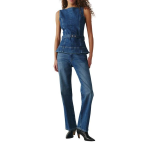 Women's Warp + Weft SAT 90's Straight Jeans Authentic blues 27 31