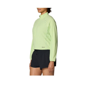 Women's Mountain Hardwear Sunshield Long Sleeve 1/2 Zip Small Lime