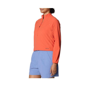 Women's Mountain Hardwear Sunshield Long Sleeve 1/2 Zip Small Aspect