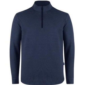 Men's Swannies Golf Emery Long Sleeve 1/4 Zip 2XLarge Navy Heather
