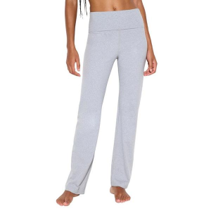 Women's Spiritual Gangster HeatherLuxe Blair Pants Large Light Grey Heather