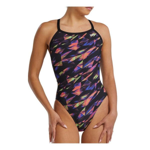Women's TYR Durafast Elite(R)Diamondfit Triadic One Piece Swimsuit Competitive 32 Multi