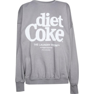 Women's The Laundry Room Diet Coke Crewneck Sweatshirt Medium Grey Heather