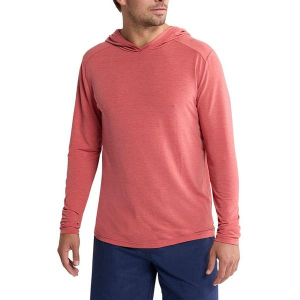 Men's Fair Harbor The Seabreeze Long Sleeve T-Shirt XLarge Mineral Red