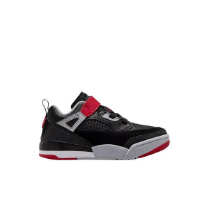 Kids' Air Jordan Jordan Spizike Low Sneakers Little 11Y Regular Black/Gym Red-Wolf Grey-White