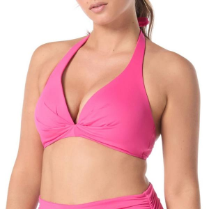 Women's Coco Reef Assure Bra Sized Push Up Wireless Swim Bikini Top Misses 38C Aloha Pink