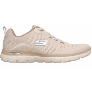 Women's Skechers Arch Fit Summits Daily Flow Shoes Regular 8 Natural/Taupe