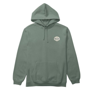 Men's Salty Crew Crafted Pigment Fleece Hoodie Medium Laurel Wreath