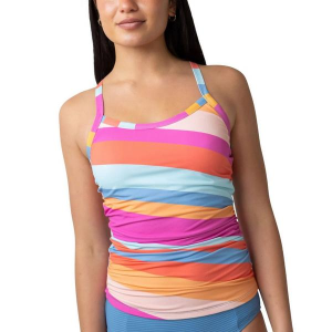 Women's Nani Swimwear Scoop Neck Swim Tankini Sporty Large Alany
