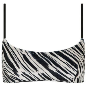 Women's Kulani Kinis Invisible Underwire Crop Swim Bikini Top Juniors Medium Wild Honey
