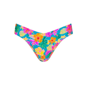 Women's Kulani Kinis V Cheeky Swim Bottoms Juniors Large Paradise Pop