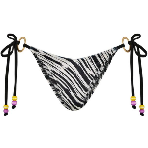 Women's Kulani Kinis Ring Cheeky Tie Swim Bottoms Juniors Large Wild Honey