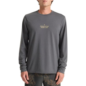 Men's ROARK Mathis Active Long Sleeve Shirt Medium Charcoal