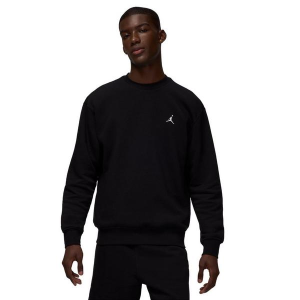 Men's Jordan Brooklyn Fleece Crewneck Sweatshirt Small Black/White