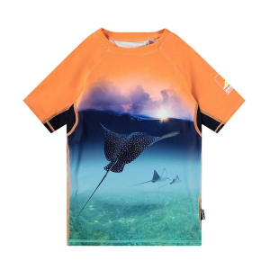 Boys' Molo Neptune Rash Guard 7/8 Into The Sunset
