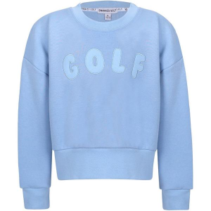 Girls' Swannies Golf Carrie Crewneck Sweatshirt Large Placid Blue