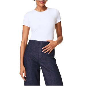 Women's Spanx SPANXsmooth Jersey T-Shirt XSmall Classic White