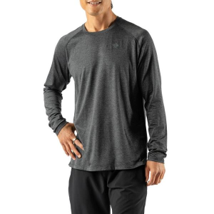 Men's rabbit EZ Updated Fit Long Sleeve Shirt Small Black Charcoal