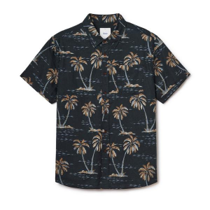 Boys' Katin Vincent Button Up Shirt Large Black Wash