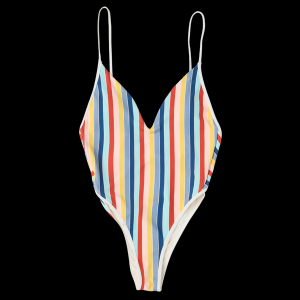 Women's Party Pants Kayla Textured Tie Back One Piece Swimsuit Juniors Large Mecca