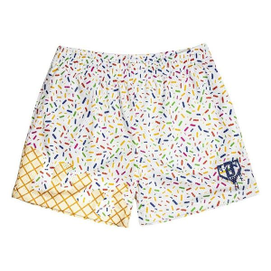 Men's Baseball Lifestyle 101 Ice Cream Shorts Large Vanilla