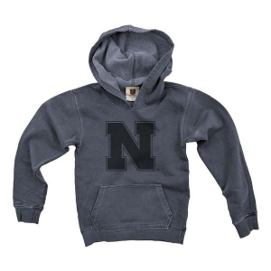 Nebraska Cornhuskers Wes and Willy Kids Hoodie Large Castlerock