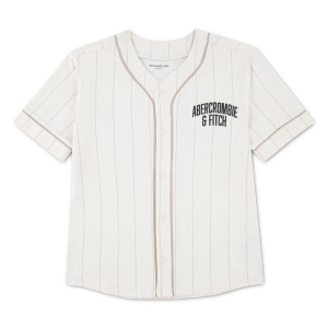 Kids' abercrombie kids Baseball Piping T-Shirt 7/8 Jet