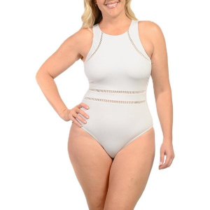 Women's Ingear One Piece Swimsuit Plus 22W White