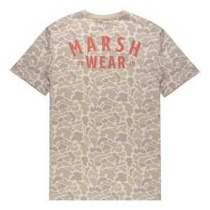 Men's Marsh Wear Stackhouse Performance T-Shirt Large Khaki Camo