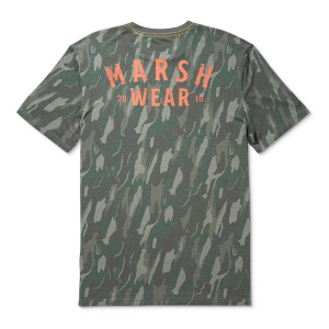 Men's Marsh Wear Stackhouse Performance T-Shirt 2XLarge Thyme Lowland Camo