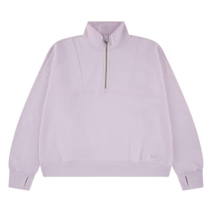 Girls' abercrombie kids Essential 1/4 Zip Pullover 17/18 Pink