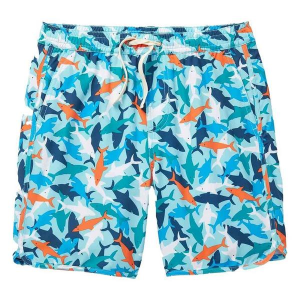 Boys' Fair Harbor Anchor Swim Boardshorts Small Reef Sharks