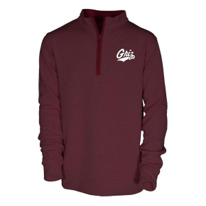 Montana Grizzlies Garb Kids 1/4 Zip Large Maroon