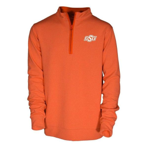 Oklahoma State Cowboys Garb Kids 1/4 Zip Large Orange