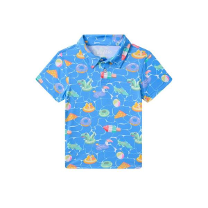 Boys' Chubbies Performance Polo 6 The Lil Cannonball Crew
