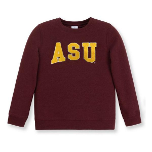 ZooZatZ Girls' Arizona State Sun Devils Fleece Crew