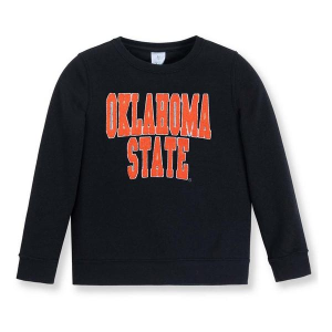 ZooZatZ Girls' Oklahoma State Cowboys Fleece Crew