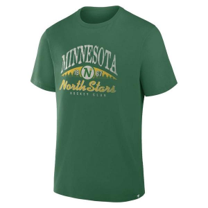 Minnesota North Stars Fanatics Native Retro T-Shirt Large Kelly Green