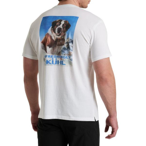 Men's Kuhl Mountain Lines T-Shirt XLarge White