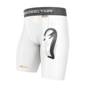 Adult Shock Doctor Graphic Core Compression Short With Bio-Flex Cup
