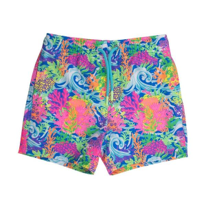 Boys' RuggedButts Performance Hybrid Swim Trunks Toddler 3T Ocean Coral