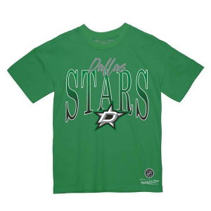 Dallas Stars Mitchell and Ness Hip Check T-Shirt Large Kelly