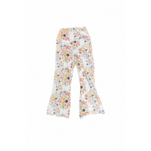 Girls' Yogababy Thick Waist Band Flare Leggings 7/8 Hydra Floral