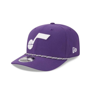Utah Jazz New Era Rope 9Seventy Adjustable Hat One Size Purple