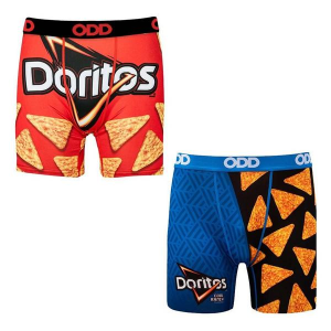 Men's ODD SOX Doritos Boxer Briefs Underwear 2 Pack XSmall Doritos