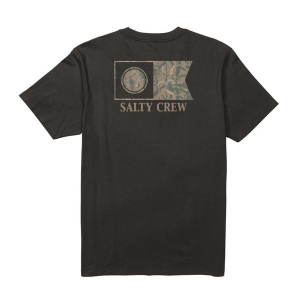 Men's Salty Crew Flagship T-Shirt Small Black