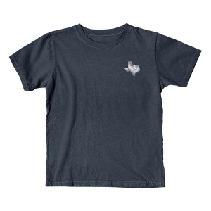 Kids' Vapor Apparel Weathered TX Flag T-Shirt Small Indigo
