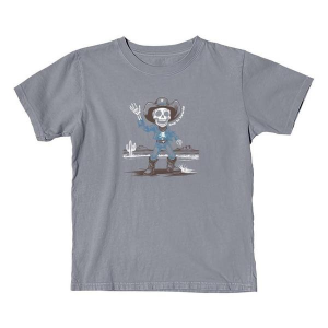 Kids' Vapor Apparel Hey Hi Howdy T-Shirt XSmall Steel Grey Heather