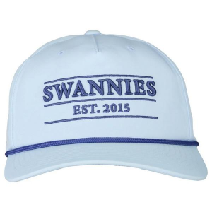 Kids' Swannies Golf Charlie Snapback Hat One Size Sky