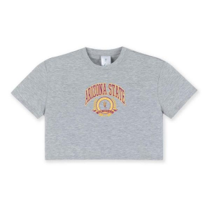 ZooZatZ Girls' Arizona State Sun Devils Boxy Crop